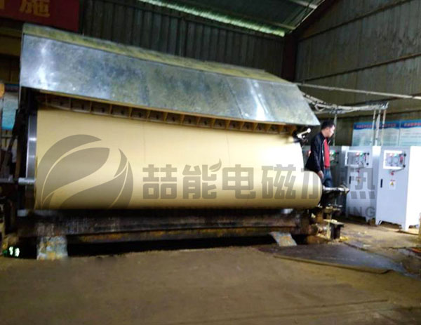 染紙機(jī)選用電磁加熱后發(fā)生了什么？