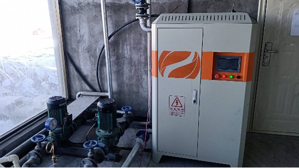 內(nèi)蒙古烏蘭察布辦公場(chǎng)地，50KW電磁采暖爐